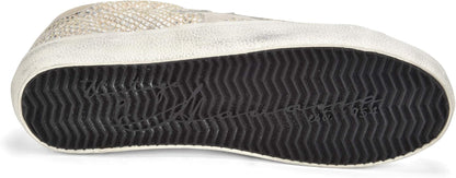 VINTAGE HAVANA Kate Metallic Slip On Casual Sneakers Shoes, Size 6.5, Gold White (Like New)