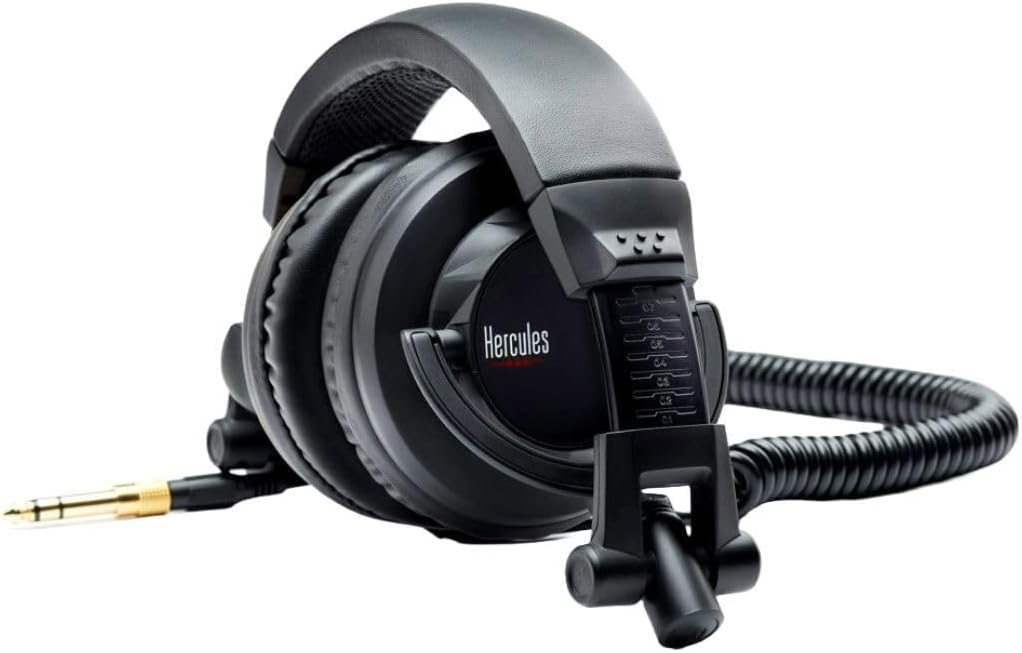 Hercules HDP DJ45 DJ Headphone with Optimal Sound Isolation - Black, One Size (Used)