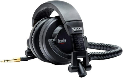 Hercules HDP DJ45 DJ Headphone with Optimal Sound Isolation - Black, One Size (Used)