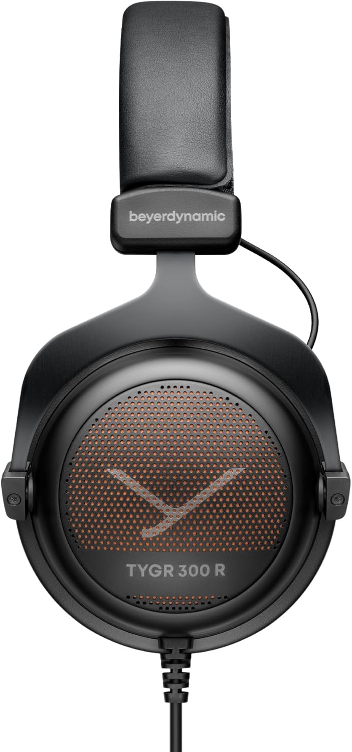 Beyerdynamic TYGR 300 R Open Retractable Wired Headset for Gaming, 32 Ohm, Black (Like New)