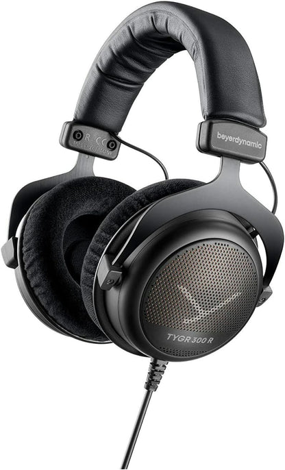 Beyerdynamic TYGR 300 R Open Retractable Wired Headset for Gaming, 32 Ohm, Black (Like New)