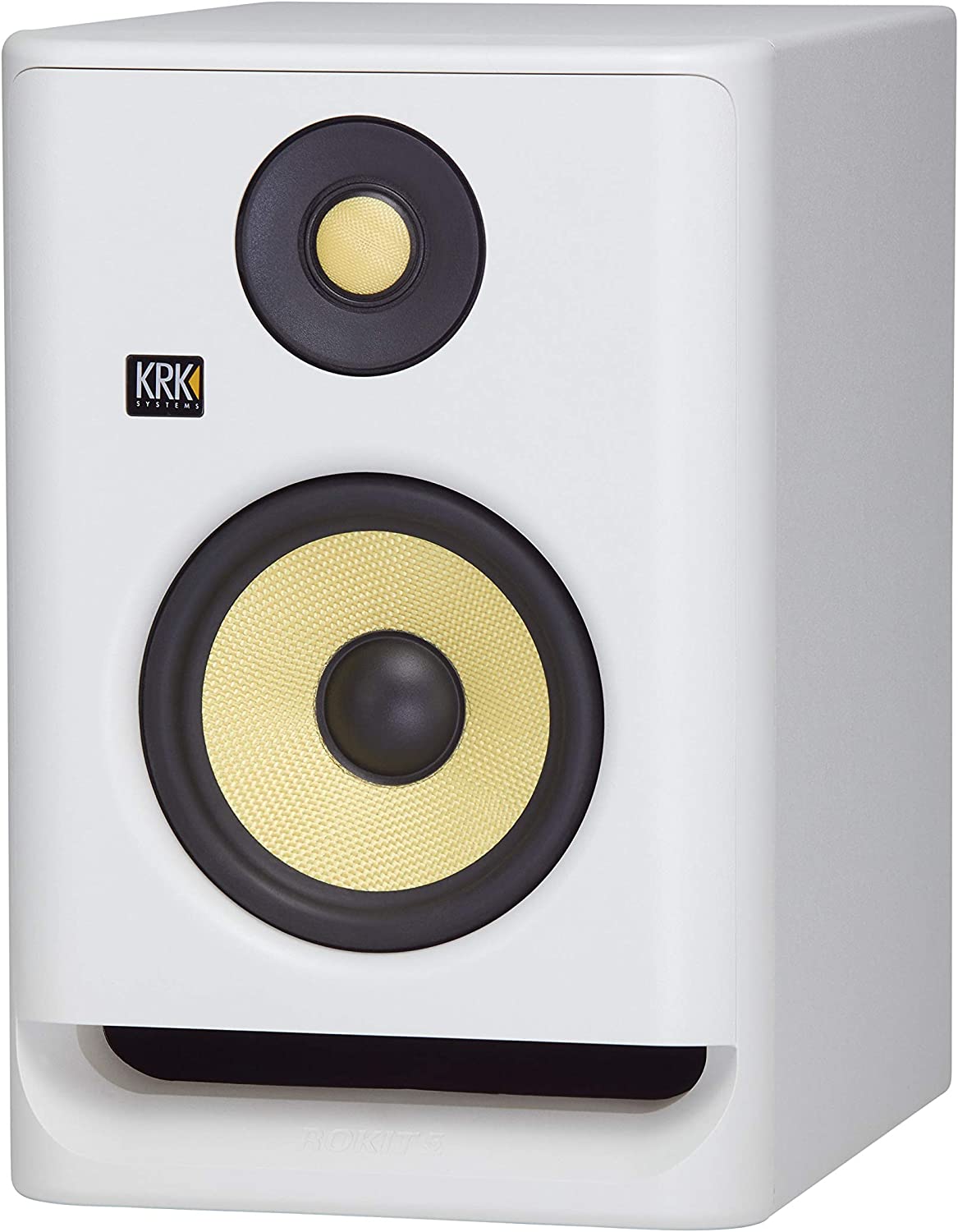 KRK RP5 Rokit 5 G4 Professional Bi-Amp 5" Powered Studio Monitor - White Noise (Used)
