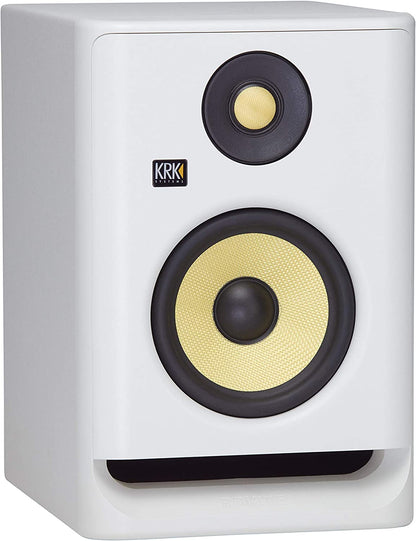 KRK RP5 Rokit 5 G4 Professional Bi-Amp 5" Powered Studio Monitor - White Noise (Used)