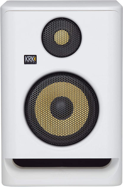 KRK RP5 Rokit 5 G4 Professional Bi-Amp 5" Powered Studio Monitor - White Noise (Used)