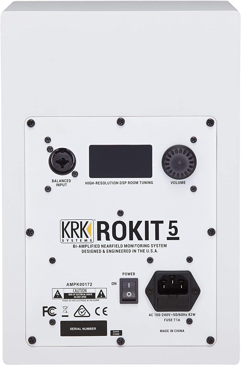 KRK RP5 Rokit 5 G4 Professional Bi-Amp 5" Powered Studio Monitor - White Noise (Used)