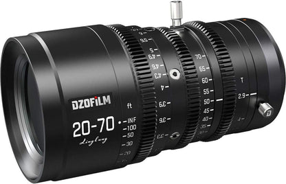 DZ Optics Dzofilm Linglung 20-70mm T2.9 Parfocal Cine Lens for Micro Four Thirds (Like New)