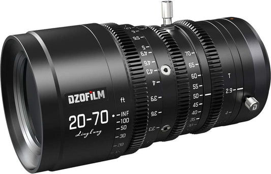 DZ Optics Dzofilm Linglung 20-70mm T2.9 Parfocal Cine Lens for Micro Four Thirds (Like New)
