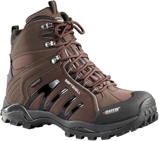 Baffin Zone Ankle Winter Boots for Men, Tundra Rated, Mid Height, Rubber Sole (Used)