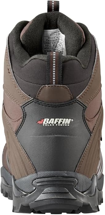 Baffin Zone Ankle Winter Boots for Men, Tundra Rated, Mid Height, Rubber Sole (Used)
