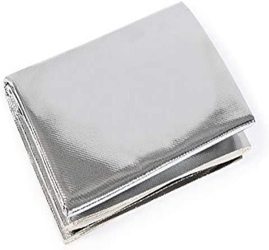 Mishimoto MMHP-ASHB-2424 Aluminum Silica Heat Barrier with Adhesive, 24" x 24" (Like New)