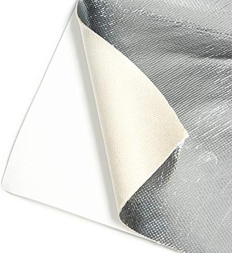 Mishimoto MMHP-ASHB-2424 Aluminum Silica Heat Barrier with Adhesive, 24" x 24" (Like New)
