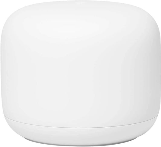 Google GA00595-US 4x4 AC2200 Mesh Wi-Fi Router with 2200 Sq Ft Coverage - White (Like New)