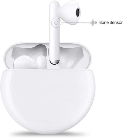 Huawei Wireless Bluetooth Earphone with Intelligent Noise Cancellation - White (New)