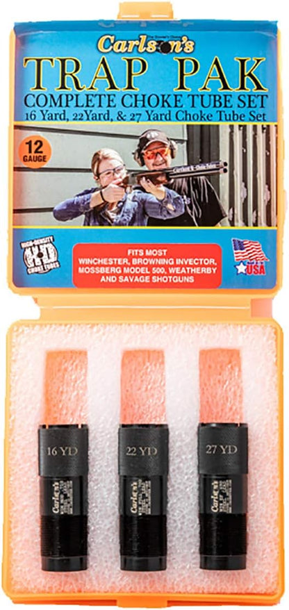 Carlsons Trap Pak Choke Tubes 12 Gauge for Winchester, Blued Steel - 3 Pack (Used)