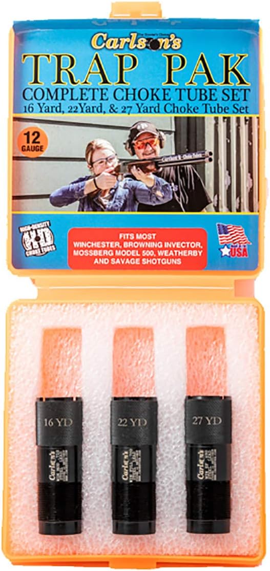 Carlsons Trap Pak Choke Tubes 12 Gauge for Winchester, Blued Steel - 3 Pack (Used)