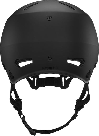 Bern Macon 2.0 Adult Multisport Helmet for Bike/Skateboard, Matte Black - Medium (Like New)