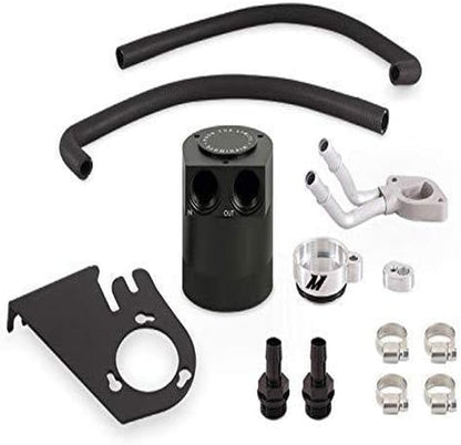 Mishimoto MMBCC-F2D-11BE 6.7L Baffled Oil Catch Can for Ford Powerstroke 2011-16 (Like New)