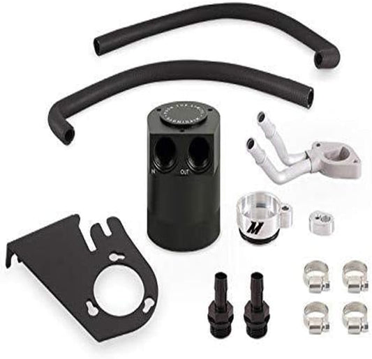 Mishimoto MMBCC-F2D-11BE 6.7L Baffled Oil Catch Can for Ford Powerstroke 2011-16 (Like New)
