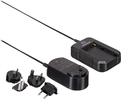 Atomos ATOMFCGRS2 2A Fast Battery Charger 2 w/ Locking Cable for L-Series (Like New, No Retail Box)