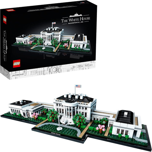 LEGO Architecture 21054 White House Building Set 2021, Home & Decor - Multicolor (Like New)