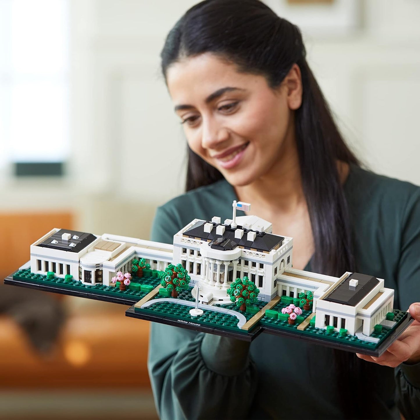 LEGO Architecture 21054 White House Building Set 2021, Home & Decor - Multicolor (Like New)