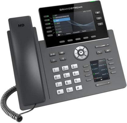 Grandstream GRP2616 6-line Carrier-Grade IP Phone with Single Keypad - Black (Like New)