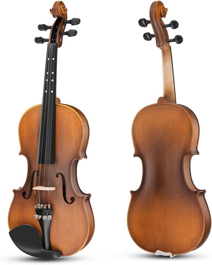Eastar EVA-3 Beginner 4-String Violin Set with Fingerboard Guide, Hard Case (Used)
