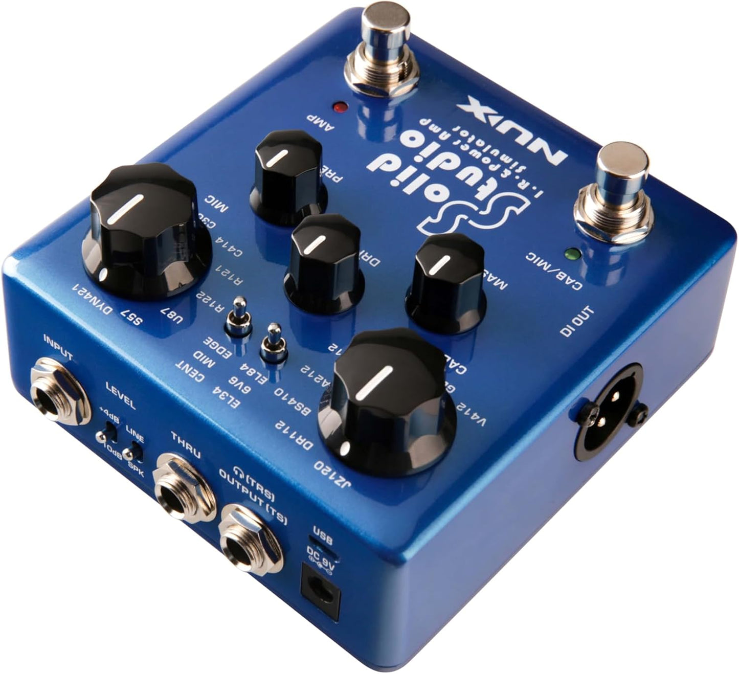 NUX NSS-5 Solid Studio I.R. and Power Amp Corded Electric Analog Simulator Pedal (Used)