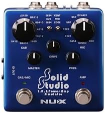 NUX NSS-5 Solid Studio I.R. and Power Amp Corded Electric Analog Simulator Pedal (Used)
