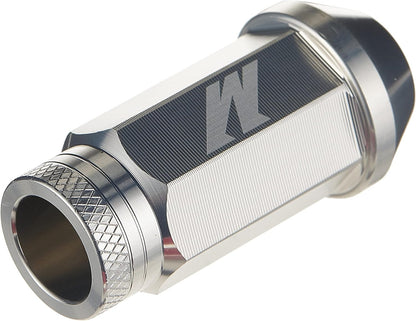 Mishimoto MMLG-1220-LOCKSL Aluminum Locking Lug Nuts, 1/2" x 20 - Silver (New)