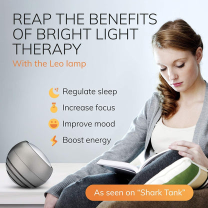 Circadian Optics Light Therapy Lamp - UV-Free LED Happy Mood Lamp, 10,000 Lux (New)