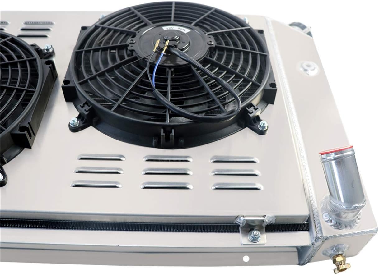 CoolingSky STCO-CZ-1258 4 Row Radiator for 1977-1982 CHEVROLET CHEVY Corvette (Like New)