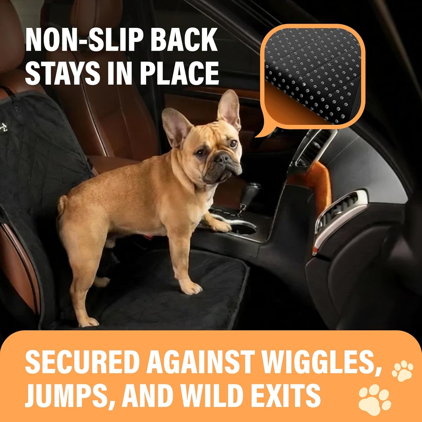Active Pets Waterproof Dog Car Seat Cover for SUV Truck Sedan, High Protection (Used, Damaged Retail Box)