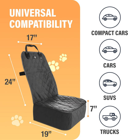 Active Pets Waterproof Dog Car Seat Cover for SUV Truck Sedan, High Protection (Used, Damaged Retail Box)