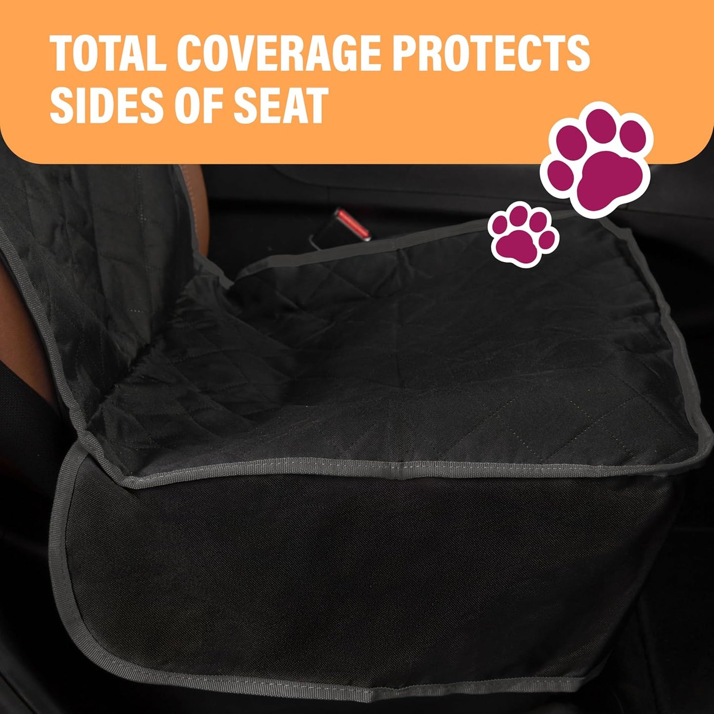 Active Pets Waterproof Dog Car Seat Cover for SUV Truck Sedan, High Protection (Used, Damaged Retail Box)