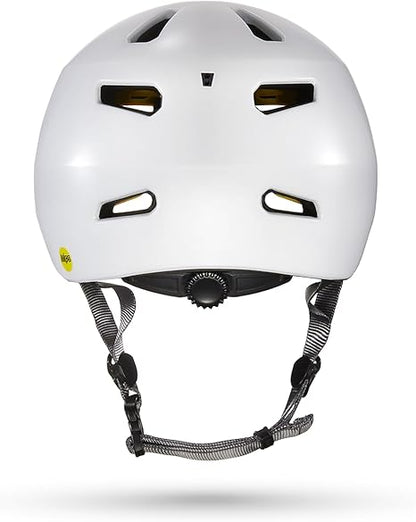 Bern Brentwood 2.0 Adult Adjustable Cycling Helmet, MIPS Satin White - Medium (Like New)