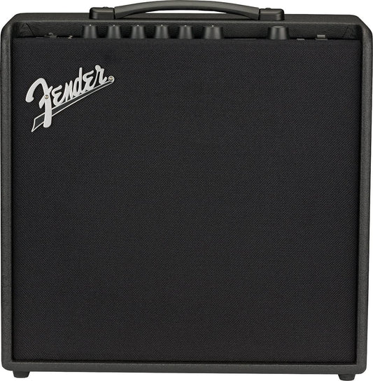 Fender 2311200000 Mustang LT50 50W Guitar Amplifier w/30 Preset Effects - Black (Like New)