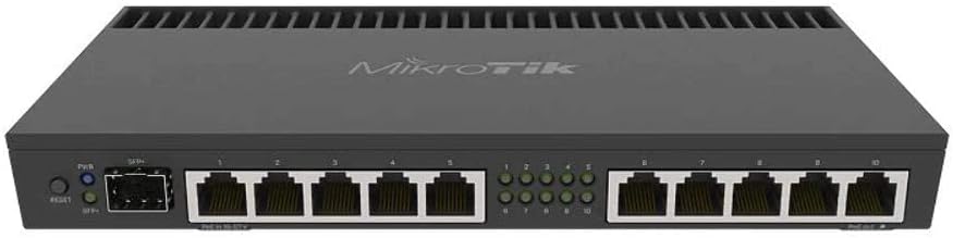 MikroTik WPS Ethernet Dual-Band Remote RouterBOARD for PC, 18 Volts - Black (Like New)