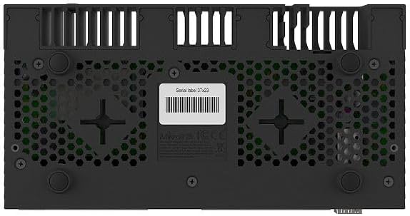 MikroTik WPS Ethernet Dual-Band Remote RouterBOARD for PC, 18 Volts - Black (Like New)