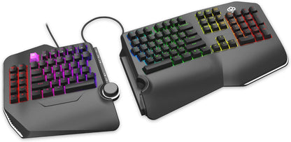 Cloud Nine C989M Ergonomic Mechanical Keyboard - Cherry RGB MX Brown Switches (Used, No Retail Box)
