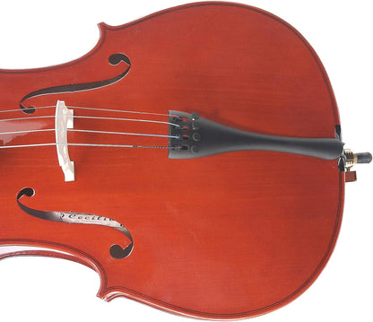 Cecilio CCO-100 4 String Cello with Hard & Soft Case, Stand, Bow, Rosin, Bridge (Like New, Damaged Retail Box)