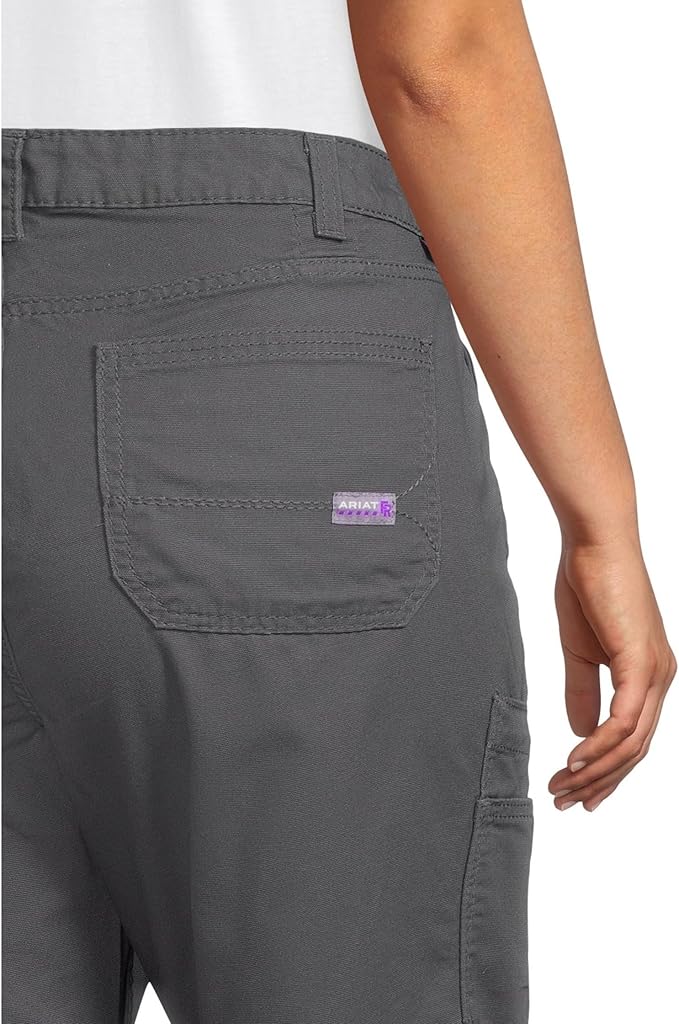 ARIAT Fr Stretch Duralight Canvas Stackable Comfort Straight Leg Pant for Men (Like New)