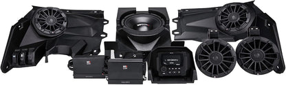 MB Quart MBQX-STG5-1 Premium Complete Audio Car Speakers Sound System - Black (Like New)