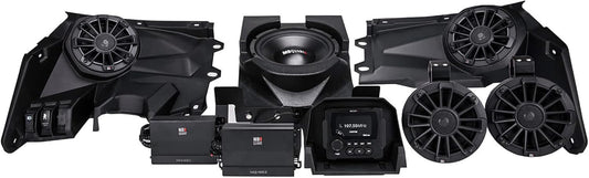 MB Quart MBQX-STG5-1 Premium Complete Audio Car Speakers Sound System - Black (Like New)
