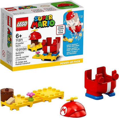 LEGO Super Mario Propeller Mario Power-Up Pack 71371, Costume Upgrade, 13 Pieces (New, Damaged Retail Box)