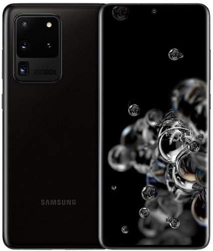 Samsung Galaxy S20 Ultra 5G G988U 128+12GB 6.9" AT&T Unlocked Smartphone - Black (Like New)
