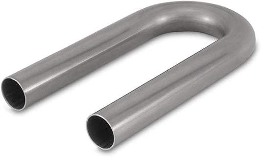 Mishimoto MMICP-SS-1751 1.75" 180° Universal Stainless Steel Round Exhaust Pipes (New)