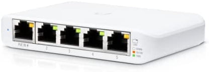 Zhovee Ubiquiti UniFi Switch Flex Mini Five Port & Layer 2 PoE Switch - White (Used)