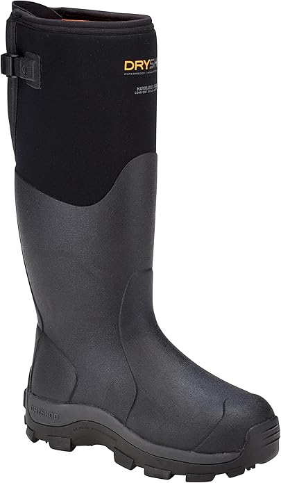 Dryshod Haymaker Hi Hard Knee High Rubber Working Boot for Men, Size 10, Black (New)