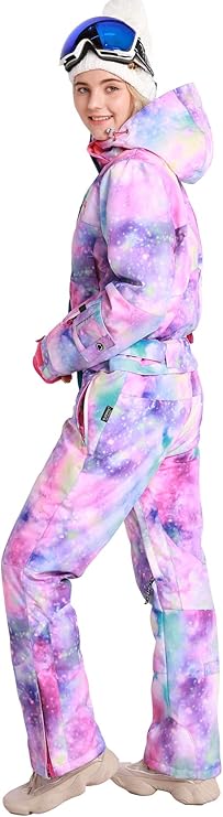 Bluemagic Adjustable Waterproof Women's Snowsuit for Snowboarding and Skiing (Like New)